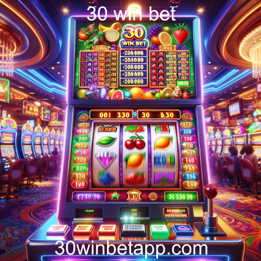 Caça-níqueis: Atração e Diversão no 30 Win Bet